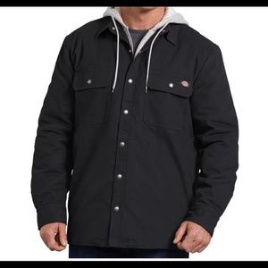 Dickies Relaxed fit hooded quilted shirt jacket M